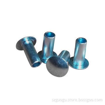 Oval head semi-tubular rivets, OEM and ODM orders are welcome